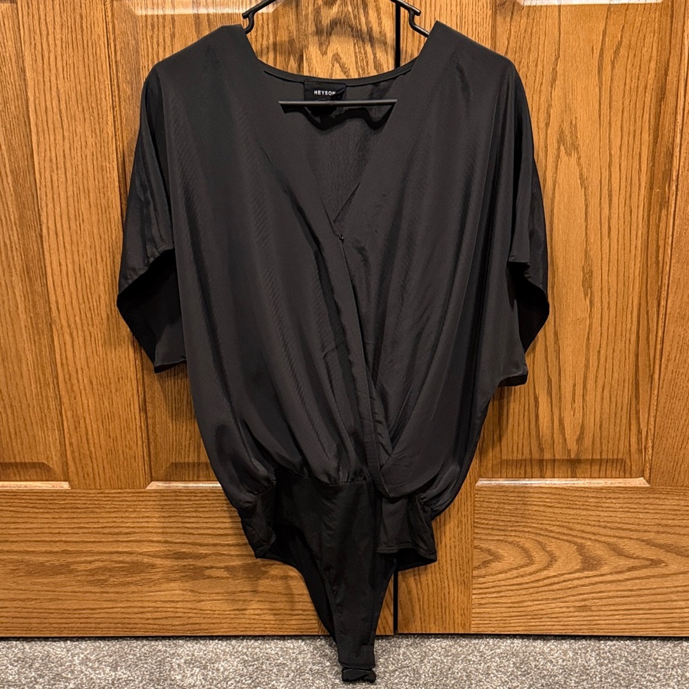 Heyson Chic Black Bodysuit